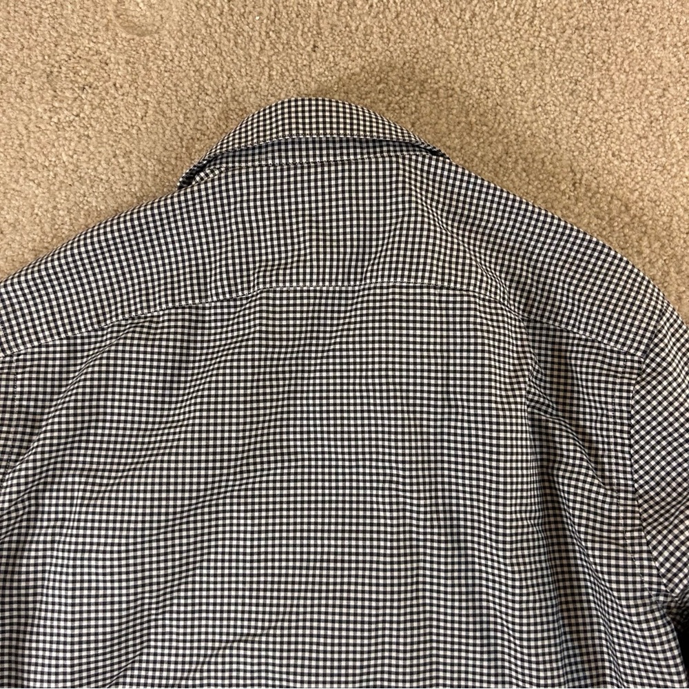 Burberry Checkered Button Down Shirt - image 7
